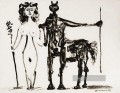 Centaure et bacchante 1947 Kubismus